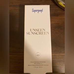 BNIB Supergoop! Unseen Sunscreen